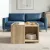 vidaXL Dohányzóasztal Sonoma Tölgy 50,5 x 50 x 33 cm Szerelt Fa