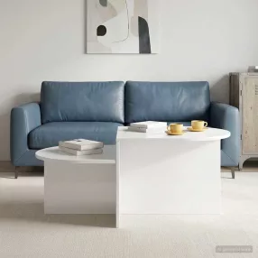   vidaXL Dohányzóasztal Magasfényű Fehér 100 x 50 x 40 cm Szerelt Fa