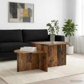 vidaXL Dohányzóasztal Antik Fa 100 x 50 x 40 cm Szerelt Fa