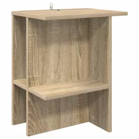   vidaXL Dohányzóasztal Sonoma Tölgy 40 x 30 x 49 cm Szerelt Fa