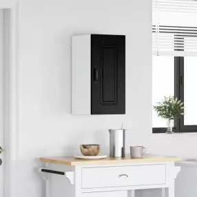   vidaXL Mosogatógép panel Kalmar Fekete tölgy 30 x 31 x 60 cm Faanyag