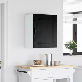   vidaXL Mosogatógép panel Kalmar Fekete tölgy 50 x 31 x 60 cm Faanyag