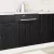 vidaXL Mosogatógép panel ajtóval Lucca Fekete Tölgy 60 x 1,5 x 57 cm