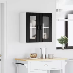   vidaXL Mosogatógép panel Lucca Fekete Tölgy 60 x 31 x 60 cm Szerelt Fa