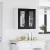 vidaXL Mosogatógép panel Lucca Fekete Tölgy 60 x 31 x 60 cm Szerelt Fa