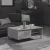vidaXL betonszürke szerelt fa dohányzóasztal 90 x 60 x 35 cm