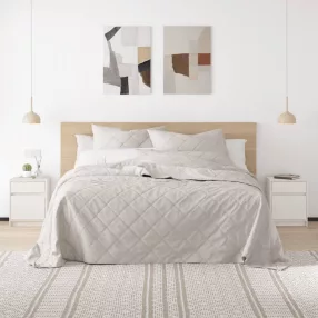   2 darab fehér tömör fenyőfa éjjeliszekrény 40 x 31 x 50 cm