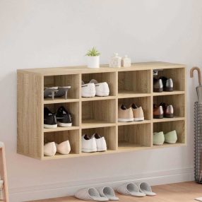   Cipősszekrény polcokkal sonoma tölgy 103 x 30 x 51 cm Faanyag