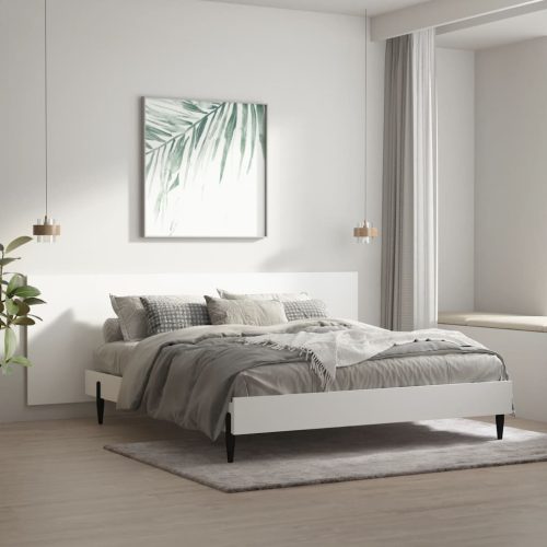 fehér szerelt fa fali fejtámla 240 x 1,5 x 80 cm