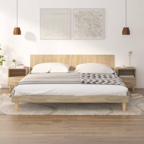 2 db sonoma tölgy színű éjjeliszekrény 40 x 35 x 47 cm