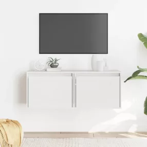   2 darab fehér tömör fenyőfa faliszekrény 45 x 30 x 35 cm