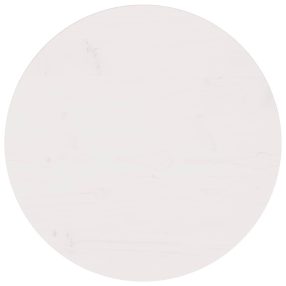 fehér tömör fenyőfa asztallap Ø60 x 2,5 cm