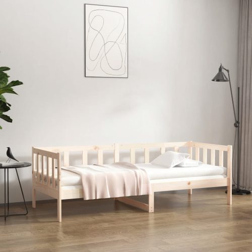 tömör fenyőfa kanapéágy matrac nélkül 80 x 200 cm