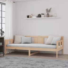 tömör tömör fenyőfa kanapéágy 80 x 200 cm