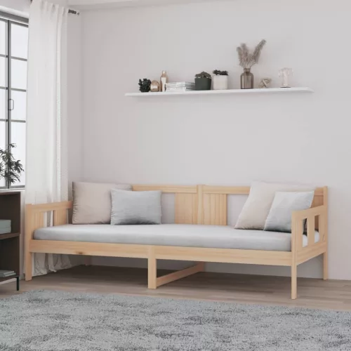tömör tömör fenyőfa kanapéágy 80 x 200 cm