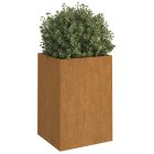 corten acél növénytartó 52x48x75 cm