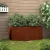Corten acél növénytartó 62x30x29 cm