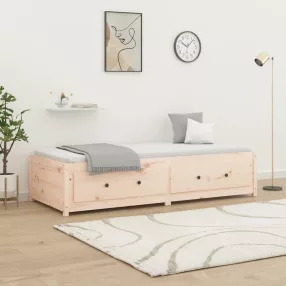 Small Single tömör fenyőfa nappali ágy 75x190 cm
