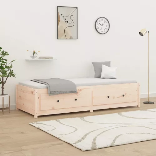 Small Single tömör fenyőfa nappali ágy 75x190 cm