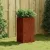 Corten acél növénytartó 40x40x80 cm