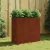 Corten acél növénytartó 40x80x80 cm