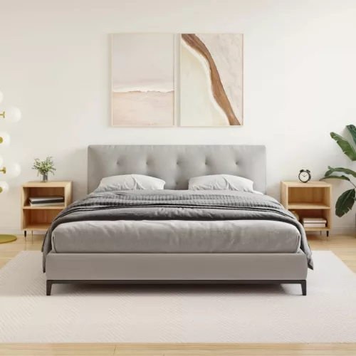 2 db sonoma tölgy színű szerelt fa éjjeliszekrény 40x30x50 cm