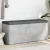 betonszürke szerelt fa tárolópad 102 x 42 x 45 cm