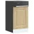 mosogatógép panel Kalmar sonoma tölgy 45x1,5x67 cm gépi fa