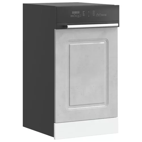mosogatógép panel Kalmar beton szürke 45x1,5x67 cm