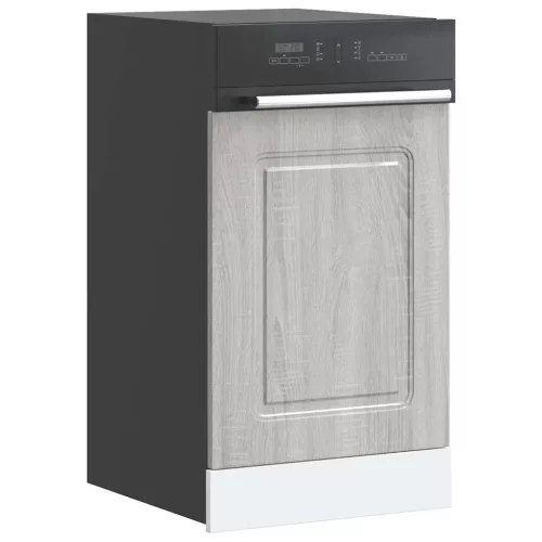 mosogatógép panel Kalmar szürke sonoma 45x1,5x67 cm gépi fa