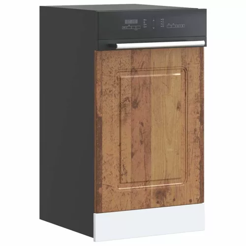 mosogatógép panel Kalmar régi fa 45x1,5x67 cm gépesített fa