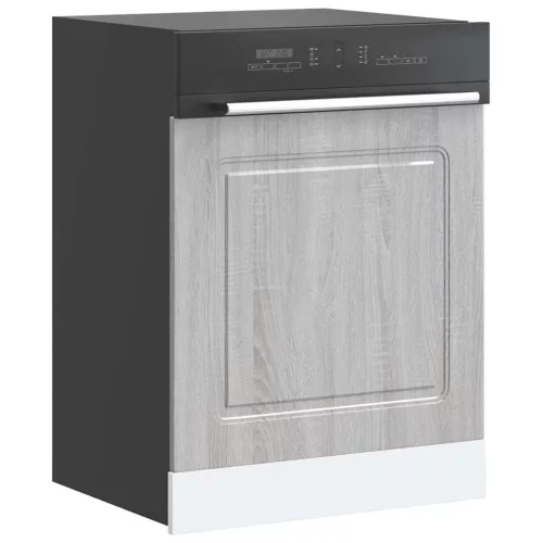 mosogatógép panel Kalmar szürke sonoma 60x1,5x67 cm gépi fa