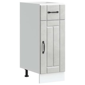 Konyhai alsó szekrény Lucca betonszürke szerelt fa