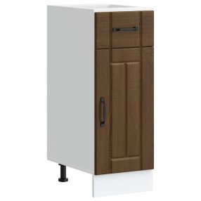 Konyhai alsó szekrény Lucca barna tölgy szerelt fa