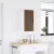 konyhai fali szekrény Porto barna tölgy színű műfa