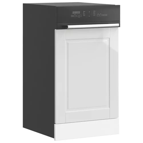 mosogatógép panel Porto" Magasfényű fehér 45x1,5x67 cm Gépi fa"