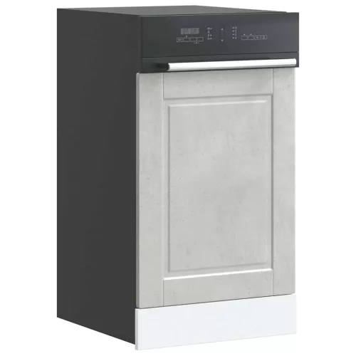 mosogatógép panel Porto" Beton szürke 45x1,5x67 cm Mérnöki fa"