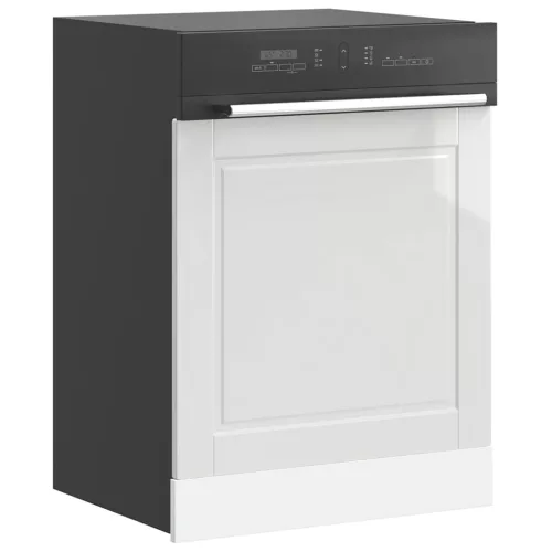 mosogatógép panel Porto magasfényű fehér 60x1,5x67 cm gépi fa