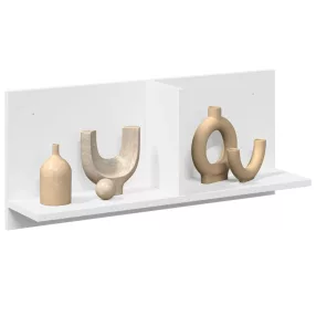 fehér szerelt fa faliszekrény 70 x 16,5 x 30 cm