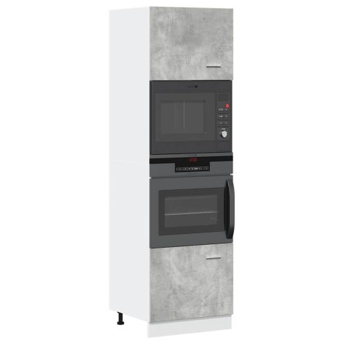 “Lyon” betonszürke forgácslap mikrohullámú sütő szekrény