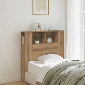   kézműves tölgy színű szerelt fa fiókos szekrény 100x18,5x102,5 cm