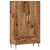 Highboard régi fa 70x31x115 cm gépesített fa