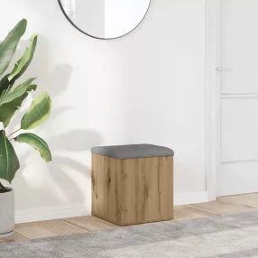   vidaXL tárolópad kézműves tölgy 42 x 42 x 45 cm szerelt fa