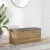 vidaXL kézműves tölgyfa tárolópad 102 x 42 x 45 cm rétegelt fából