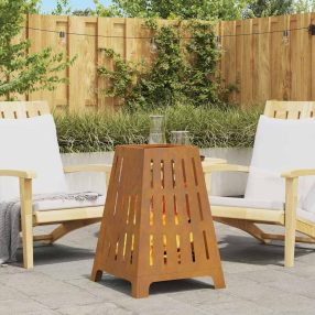 Tűzrakó Barna 50 x 50 x 70 cm időjárásálló acél