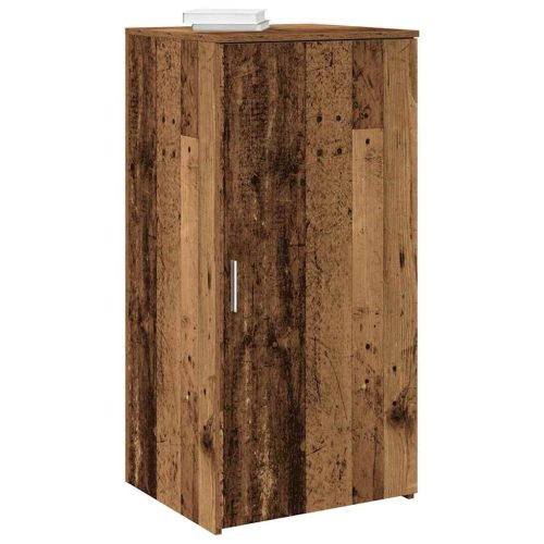 tároló szekrény antik fa 50x45x103,5 cm szerelt fa