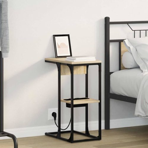 Éjjeli asztal Sonoma tölgy 41.5 x 26 x 60.5 cm Faanyag