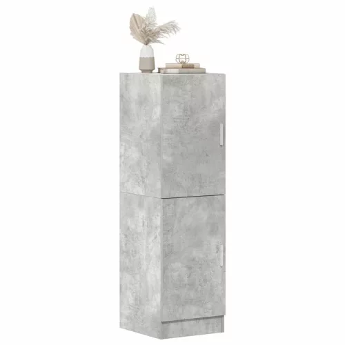 betonszürke szerelt fa konyhaszekrény 38 x 41,5 x 131,5 cm