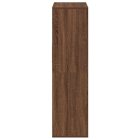 könyvszekrény barna tölgy 66x31x112 cm szerelt fa