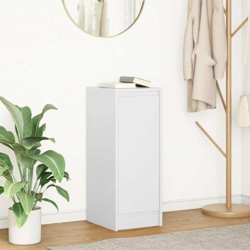 fehér szerelt fa tálalószekrény 29,5x34x76 cm